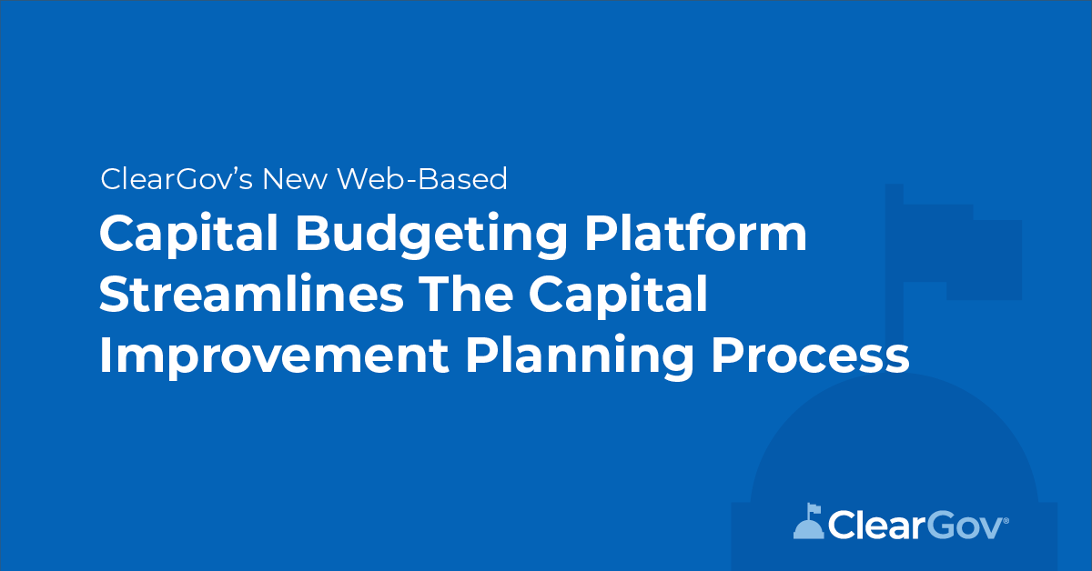 Capital Budgeting Platform Streamlines CIP Process